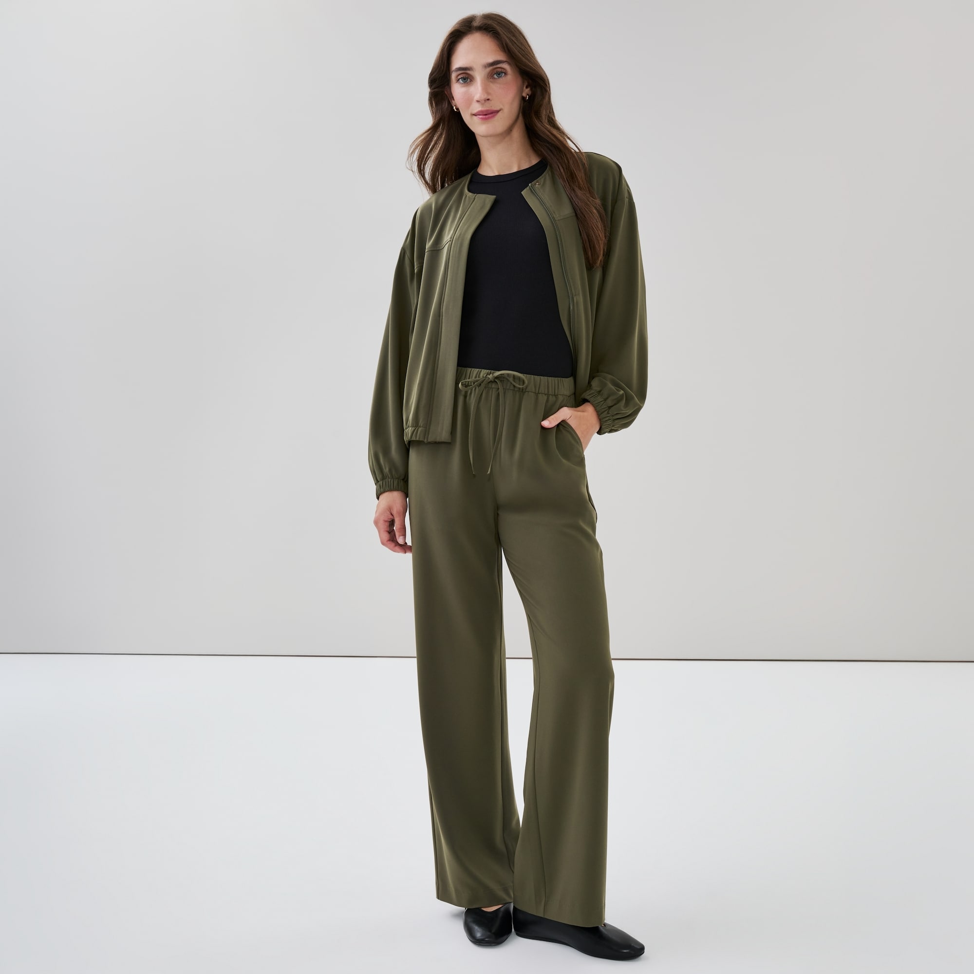 Pantalon d’athlétisme à jambe large