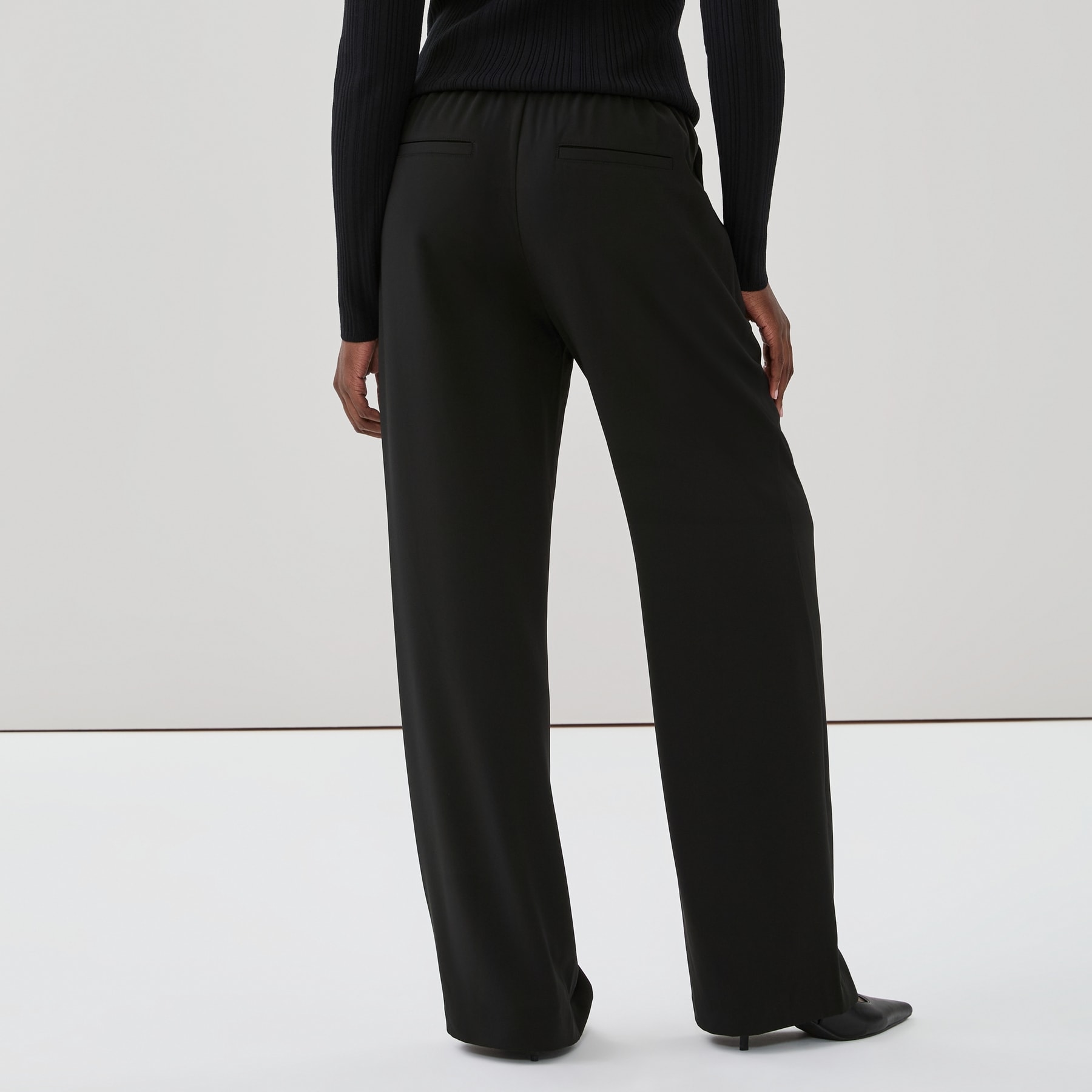 Wide Leg Track Pant