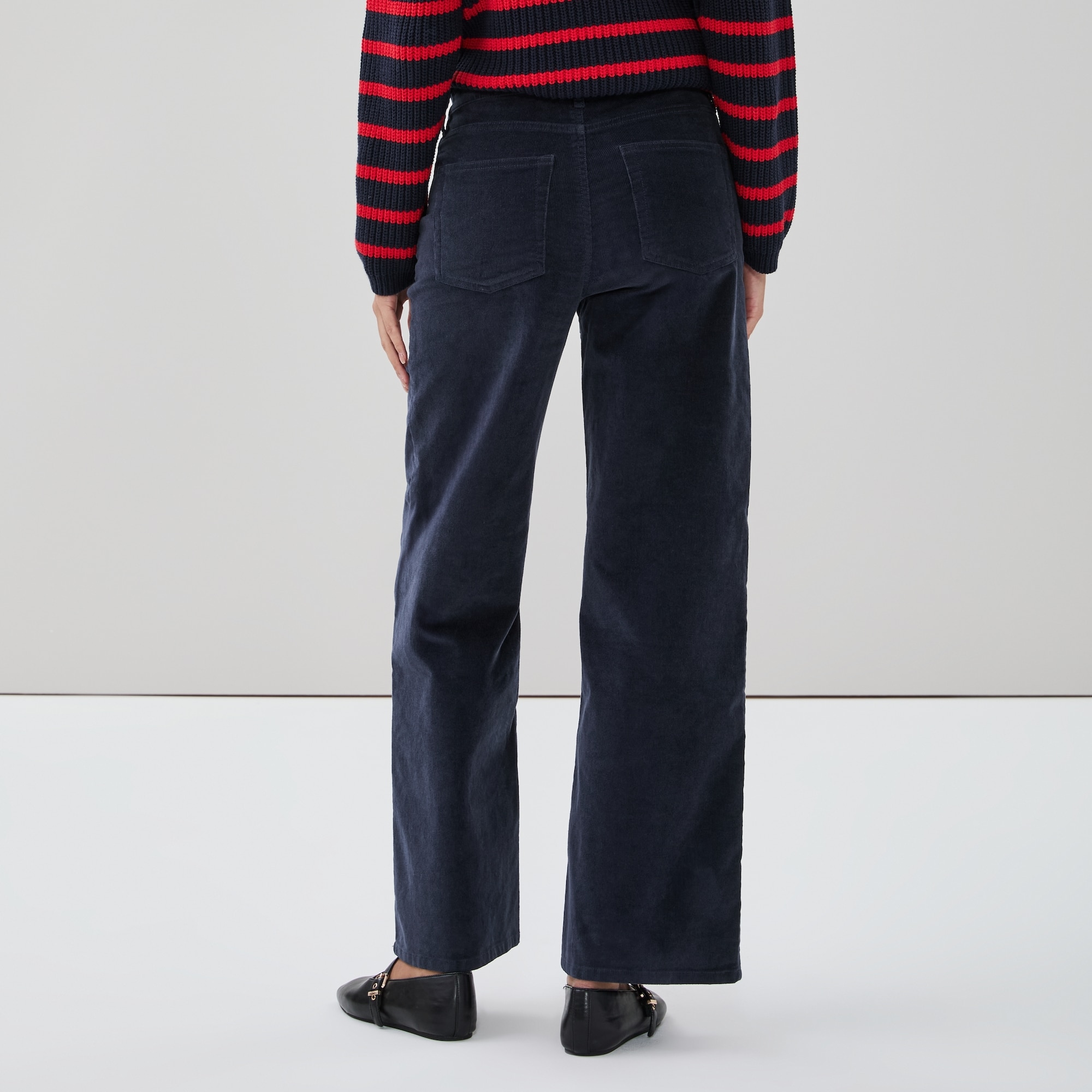 Corduroy Wide Leg Pant