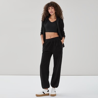 Active Microfleece Jogger - Black