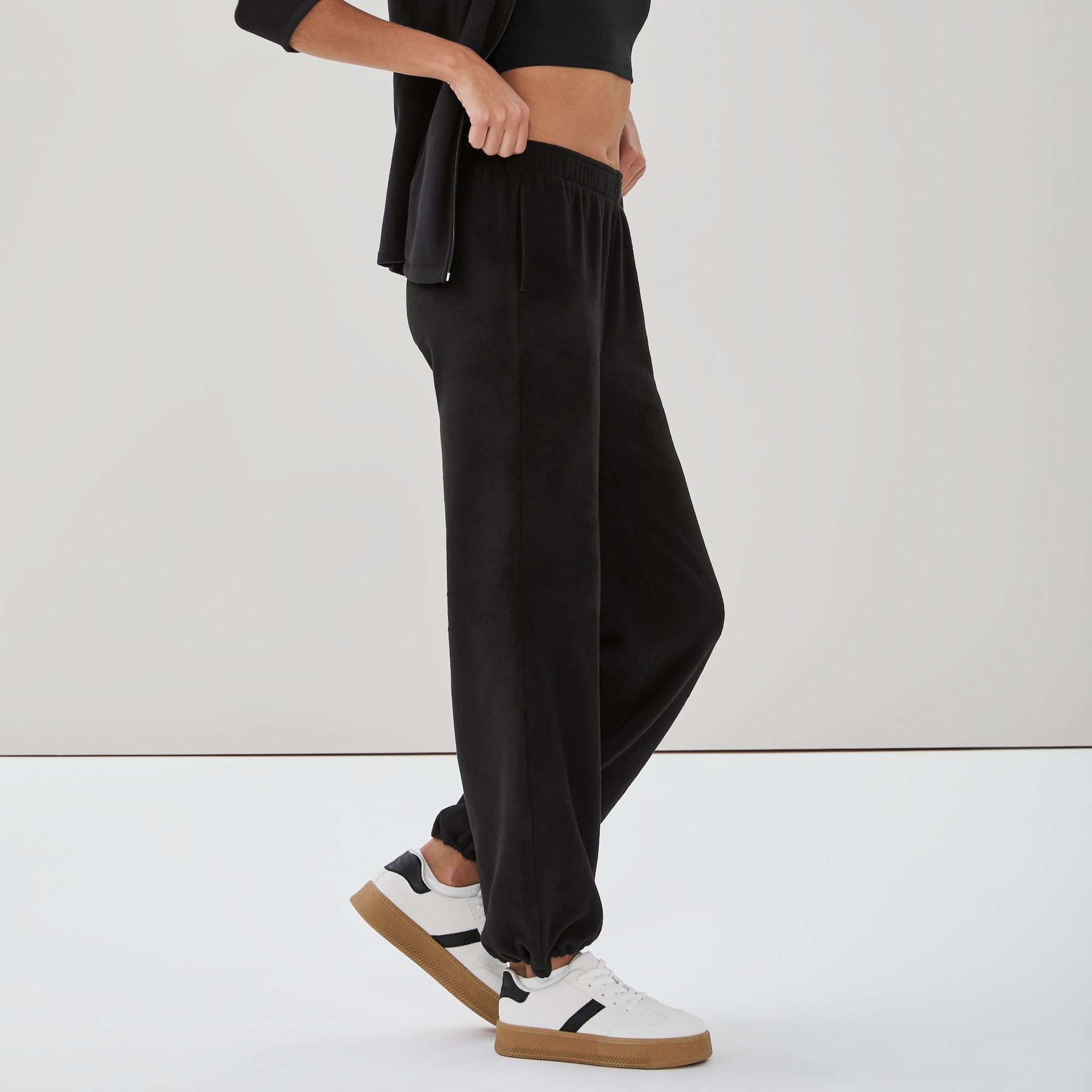 Pantalon de jogging sport en micromolleton