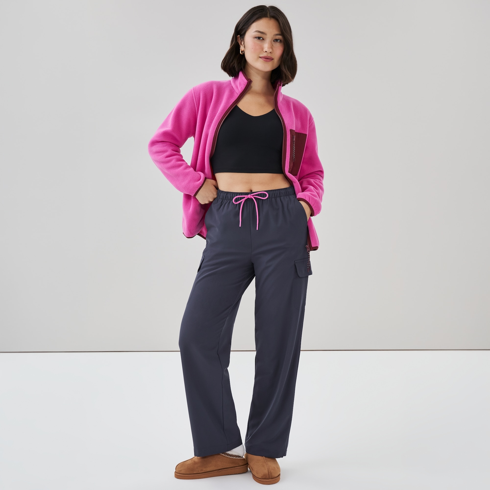 Pantalon sport extensible doublé