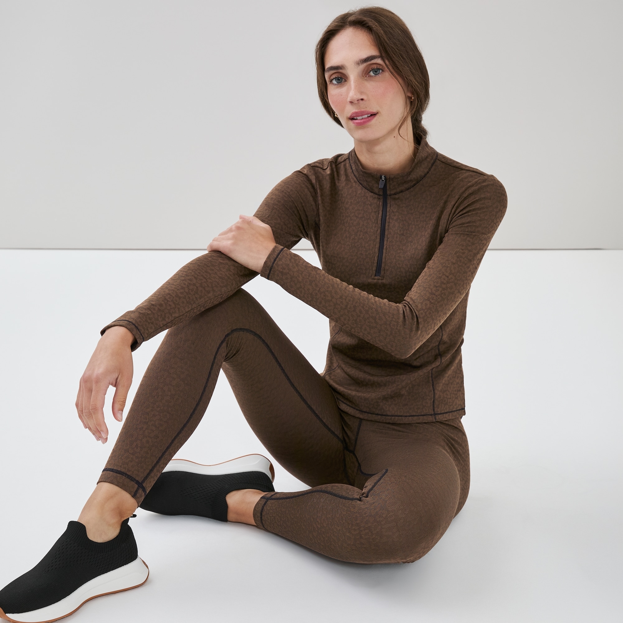 Active Quarter-Zip Long Sleeve Top