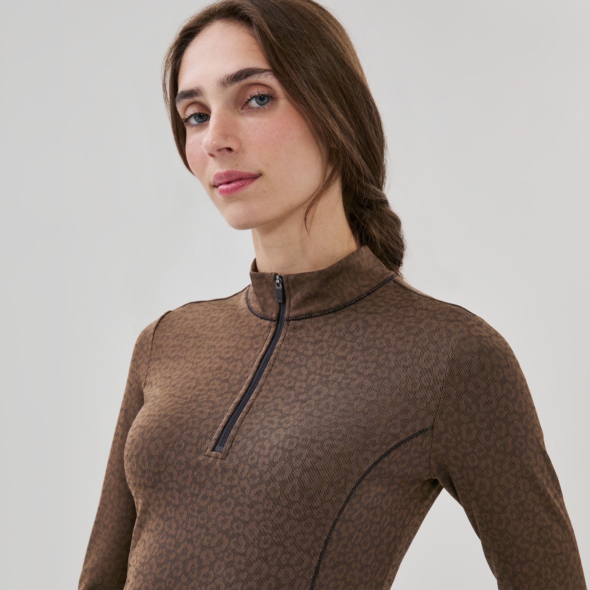 Active Quarter-Zip Long Sleeve Top