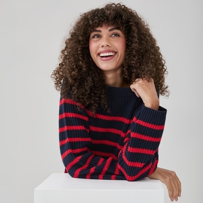 Joe Fresh Chandail ras du cou rayé 1 ea, 39,00 $/1ch