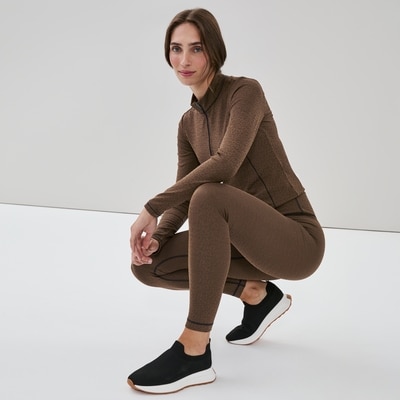 Active High Rise Legging - Black