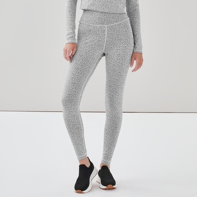 Active High Rise Legging - White