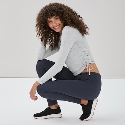 Active Fleece Legging - Navy