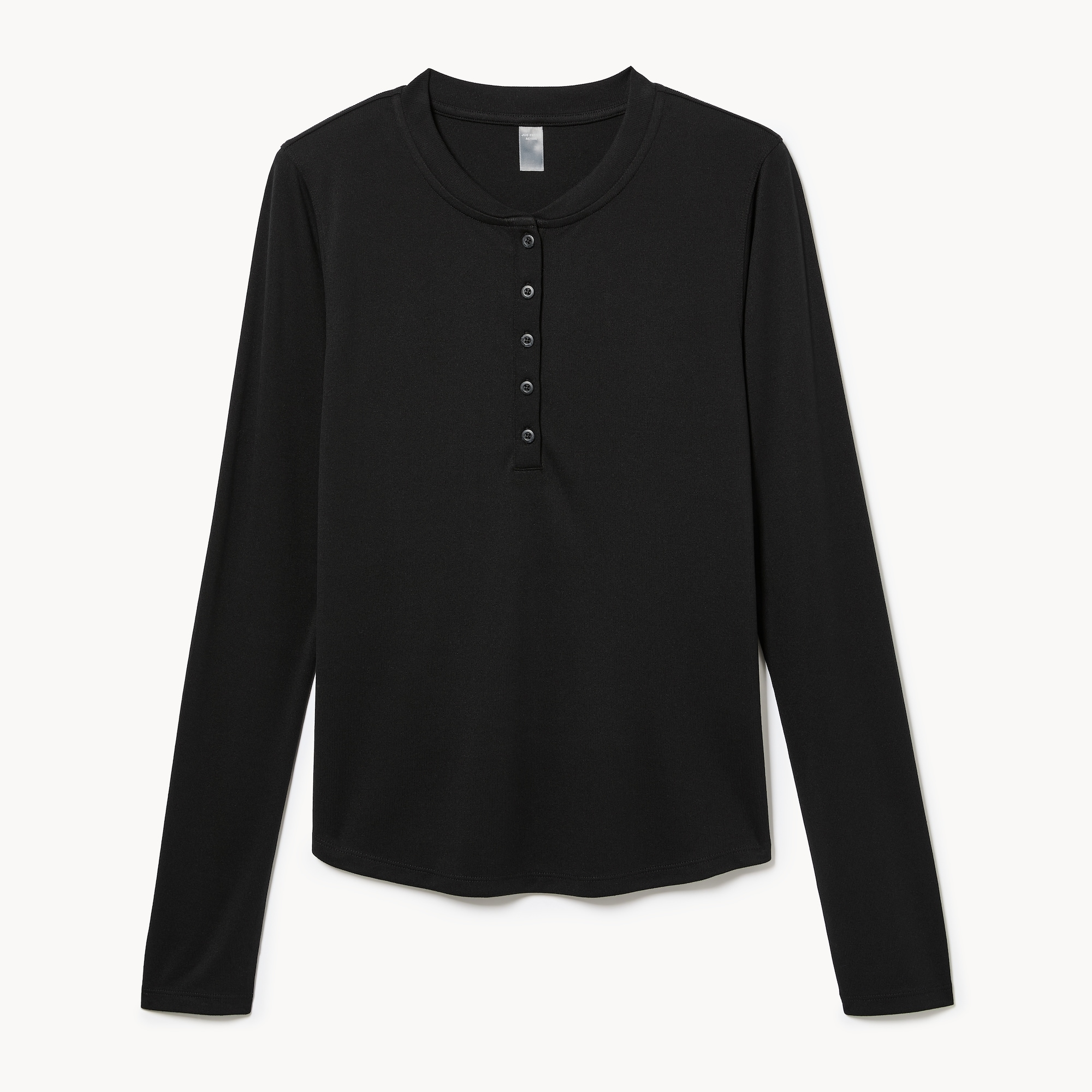 Active SoftWash Henley Long Sleeve Top