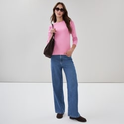Joe Fresh Haut à manches longues en coton biologique 1 ea, 19,00 $/1ch
