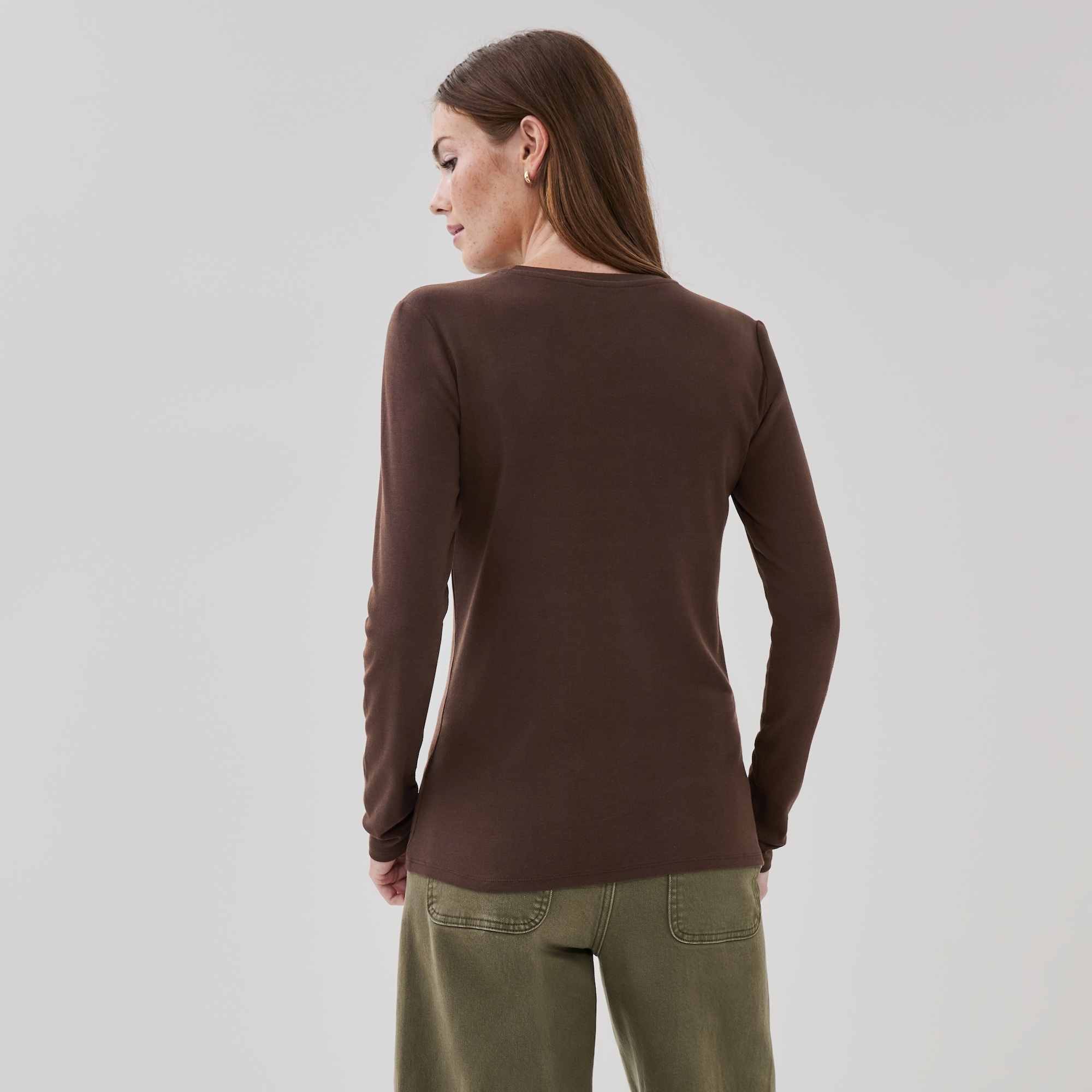 Organic Cotton Long Sleeve Top