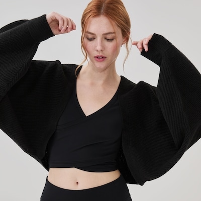 Active Dance Shrug - Black