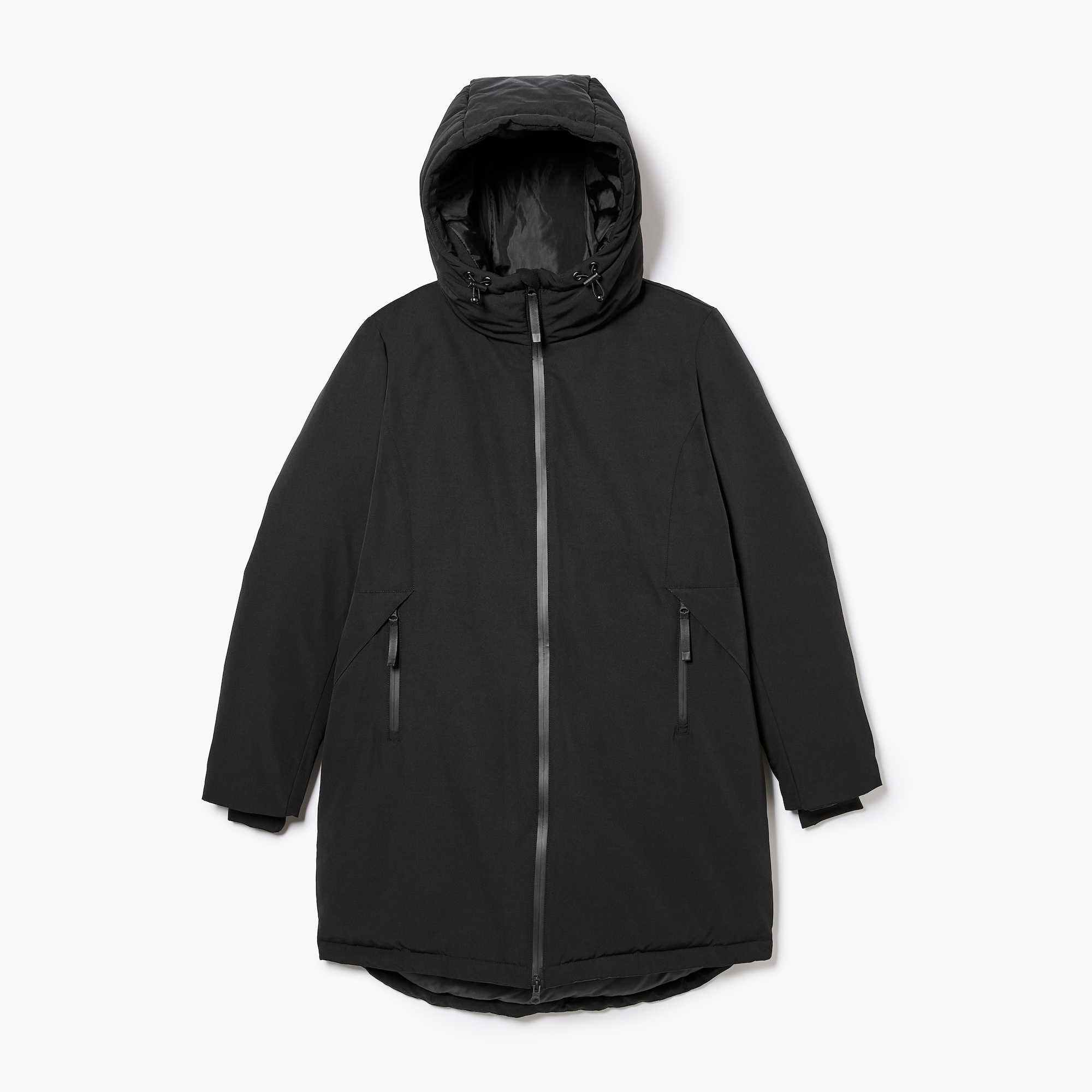 Hooded Midi Puffer Jacket
