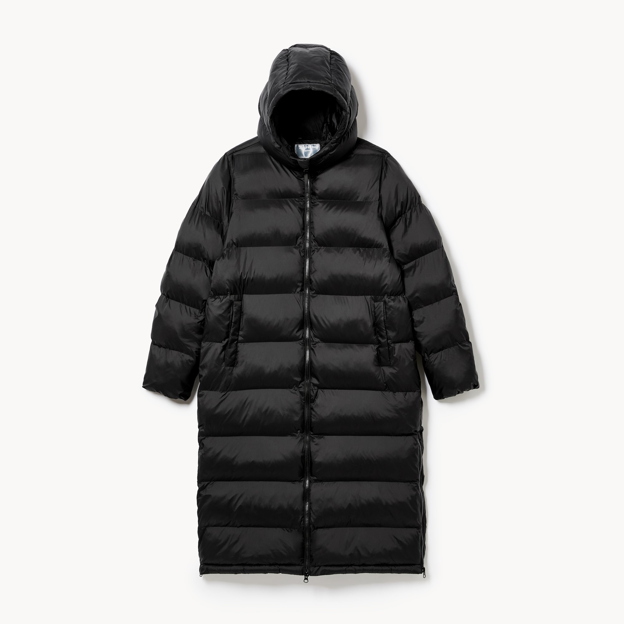 Hooded Long Puffer Jacket