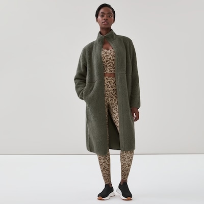 Joe Fresh Teddy Fleece Midi Jacket 1 ea, $59.00/1ea