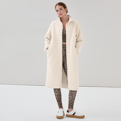 Joe Fresh Teddy Fleece Midi Jacket 1 ea, $59.00/1ea