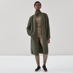 Joe Fresh Veste midi en molleton effet peau de mouton 1 ea, 59,00 $/1ch