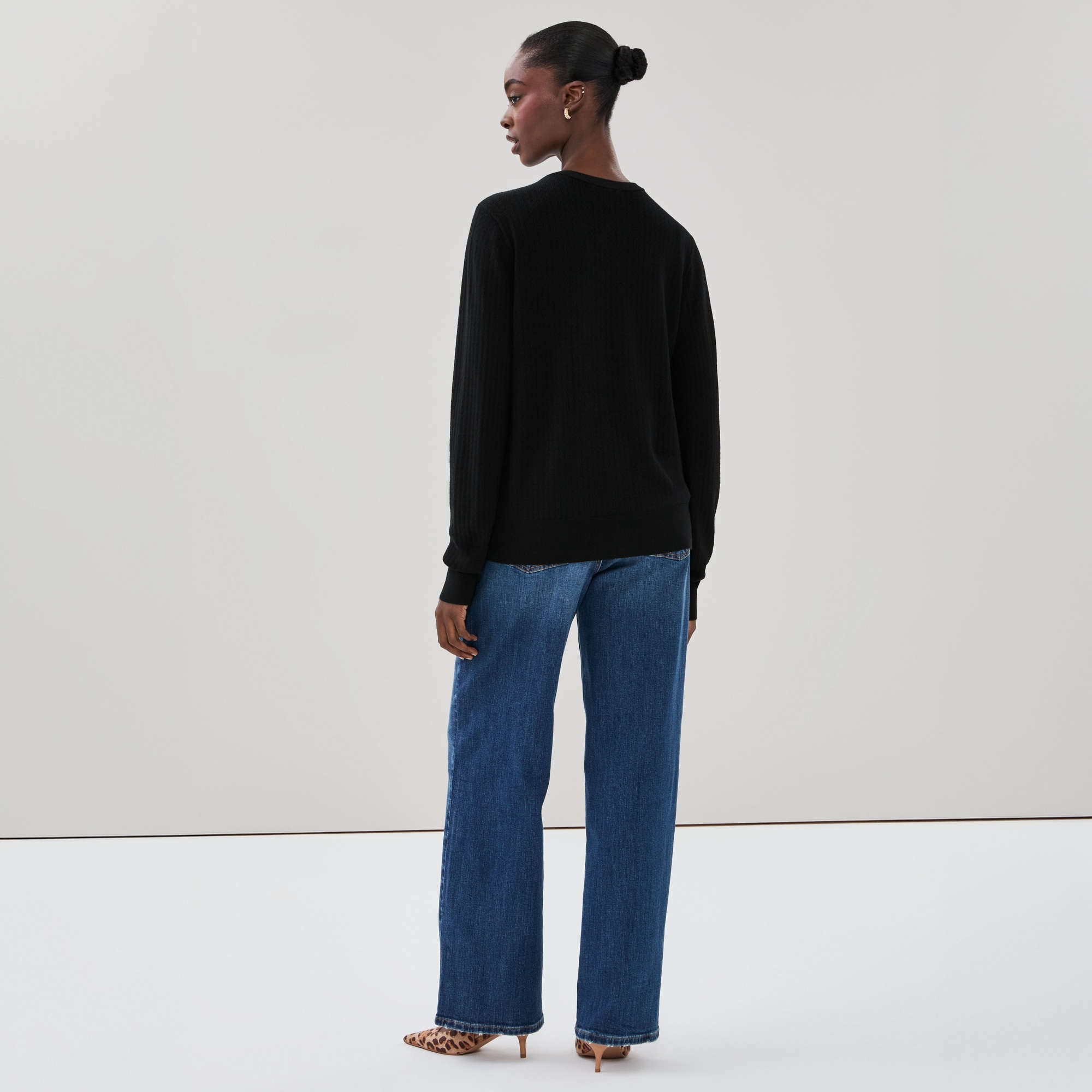 Pointelle Cardigan