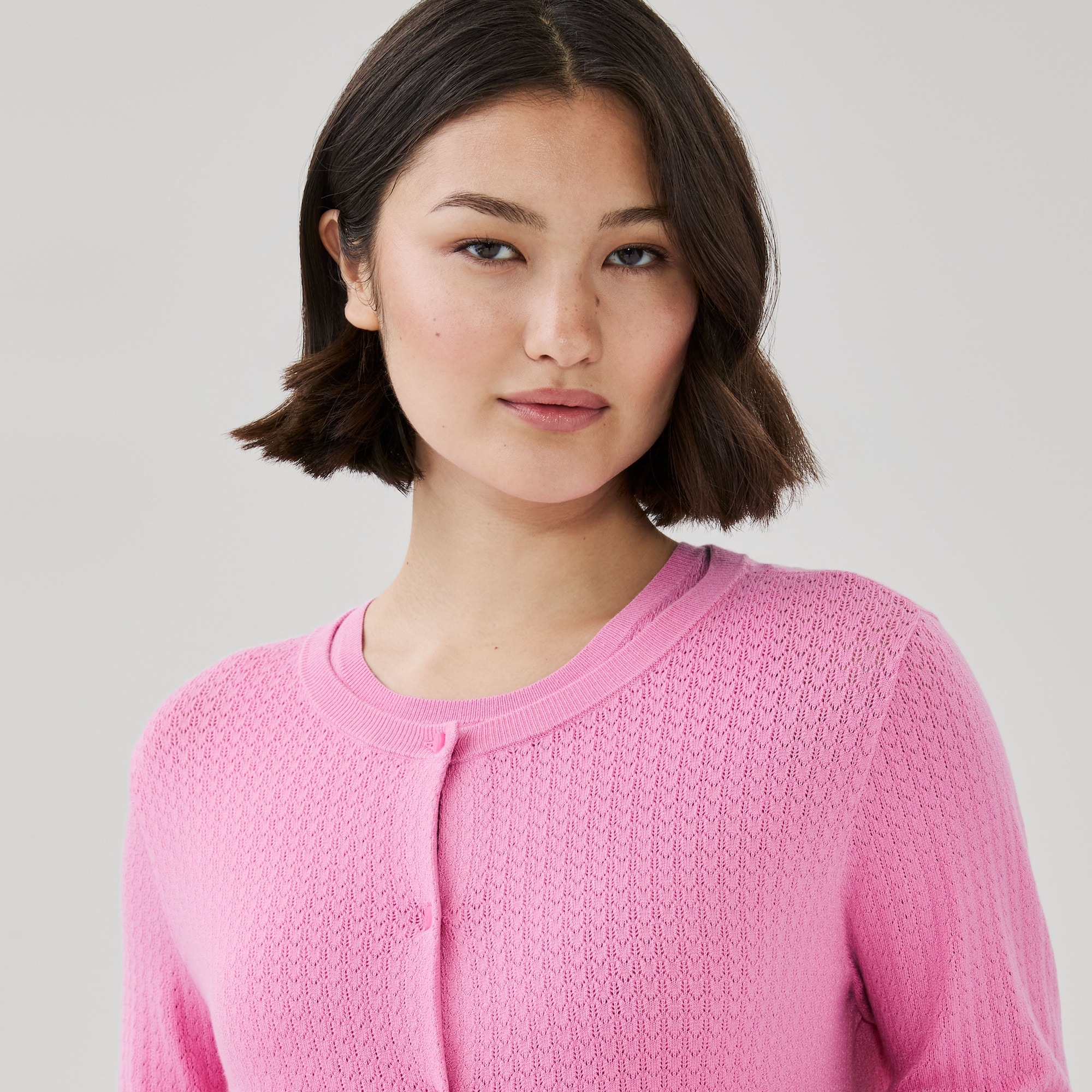 Pointelle Cardigan