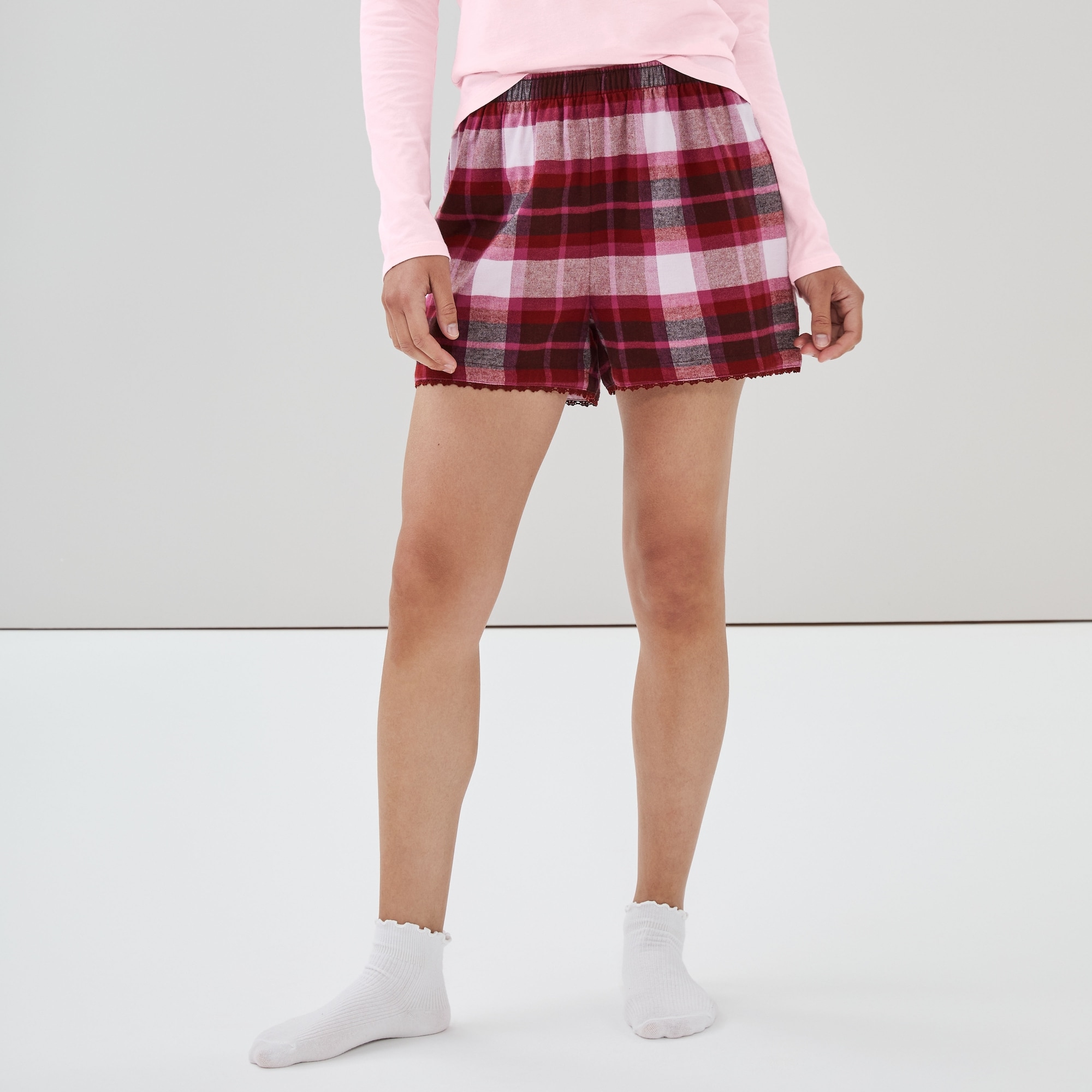 Flannel Sleep Short