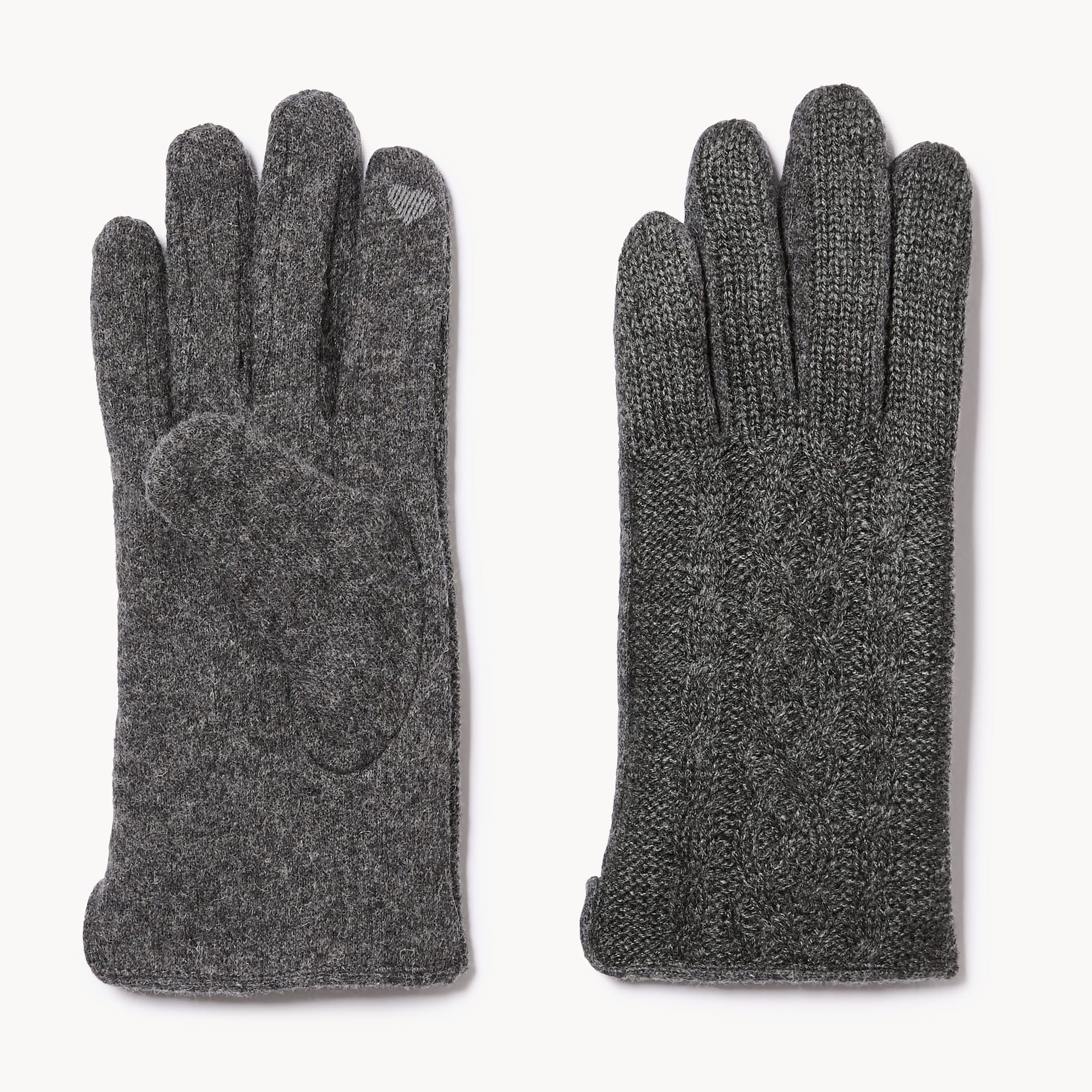 Cable Knit Gloves