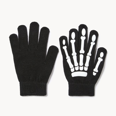 Halloween Mini Gloves - Black