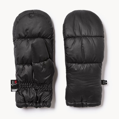Puffer Mittens - Black