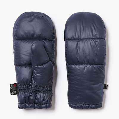 Puffer Mittens - Navy