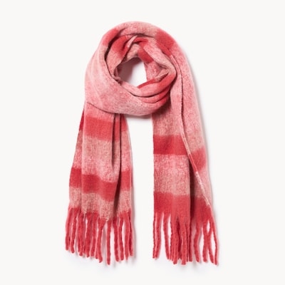 Fringe Scarf - Red