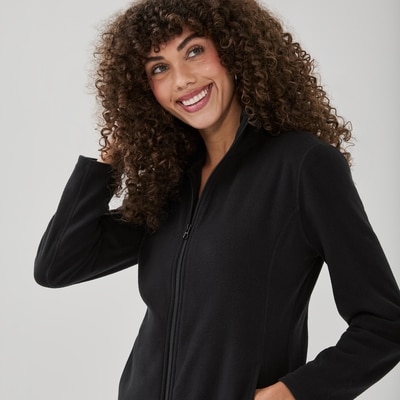 Active Microfleece Jacket - Black