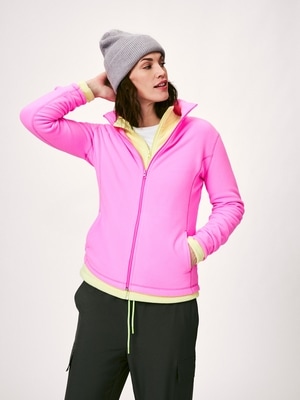 Active Microfleece Jacket - Fuchsia