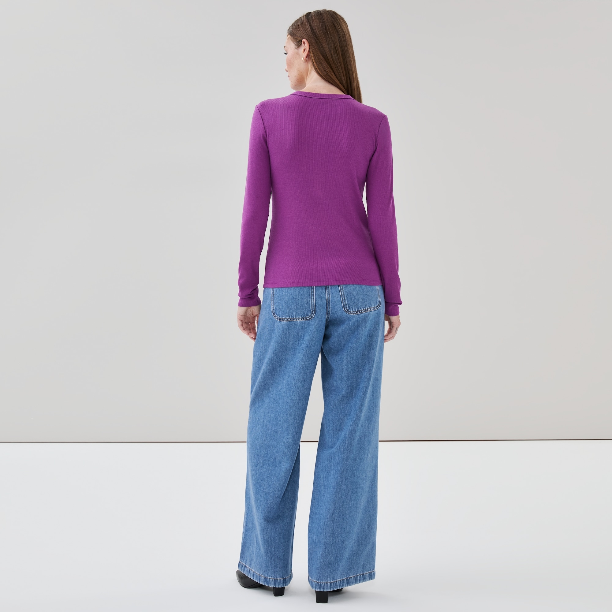 Henley Long Sleeve Top