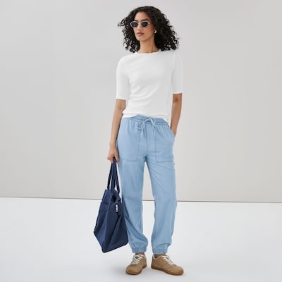 Joe Fresh T-shirt côtelé à manches trois-quarts 1 ea, 19,00 $/1ch