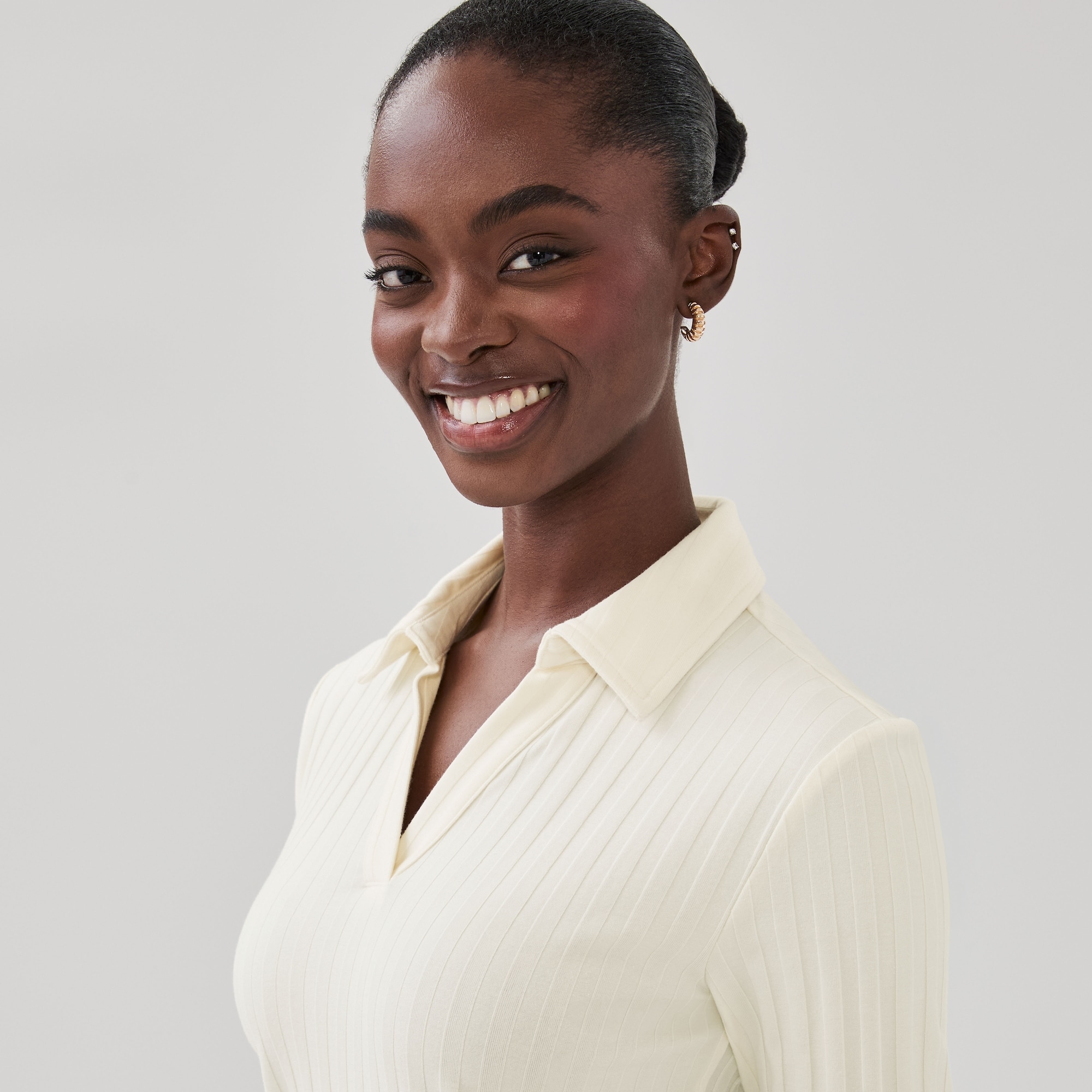 Ribbed Polo