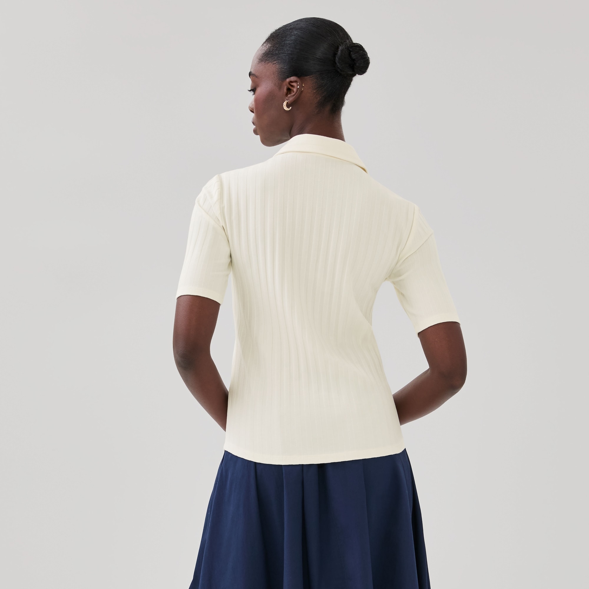 Ribbed Polo