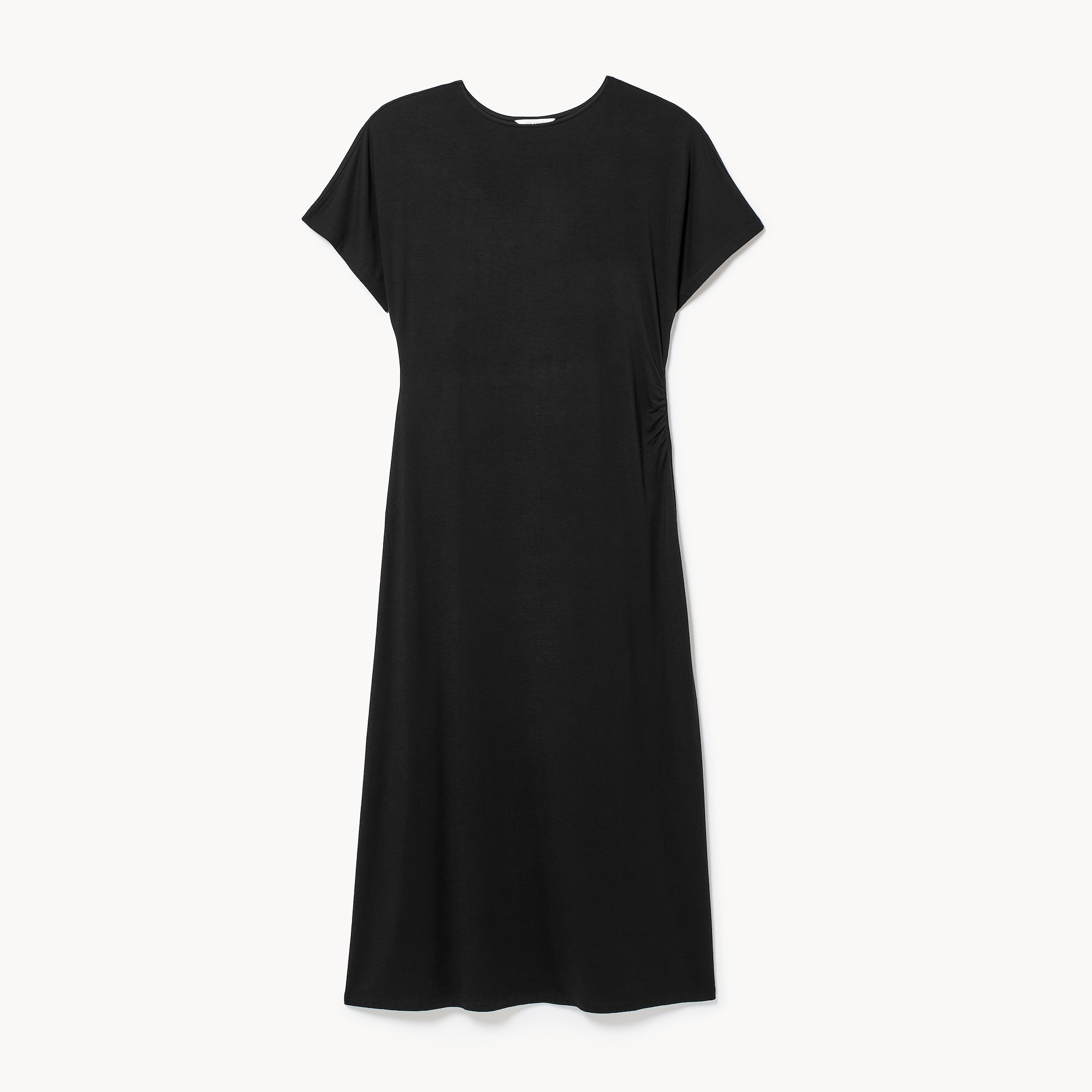 Robe midi à manches chauve-souris