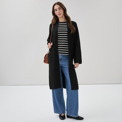 Cardigan long - Noir JF