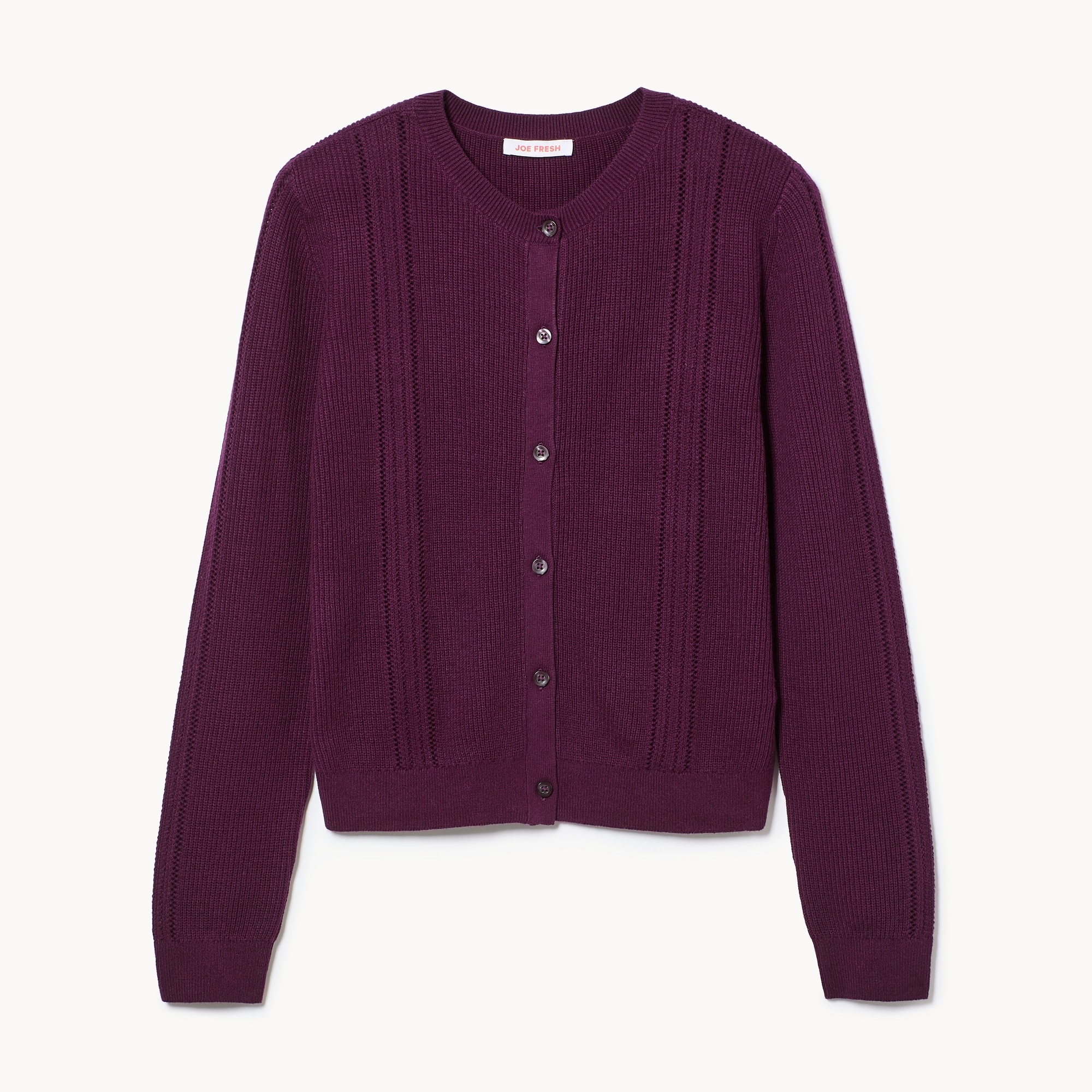 Pointelle Cardigan