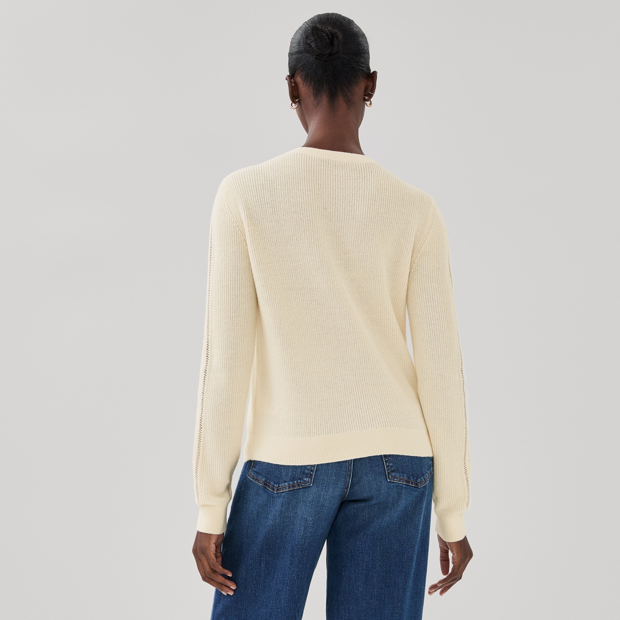 Pointelle Cardigan