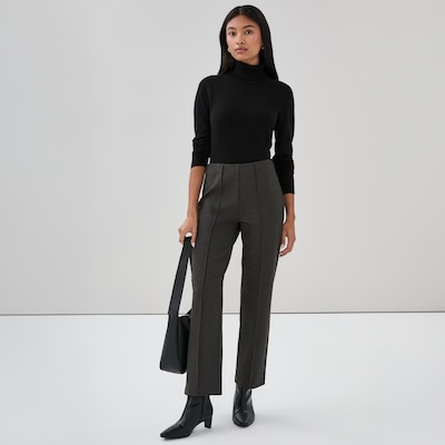 Cotton Cashmere Blend Turtleneck - JF Black