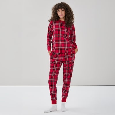 Holiday Sleep Set - Dark Red