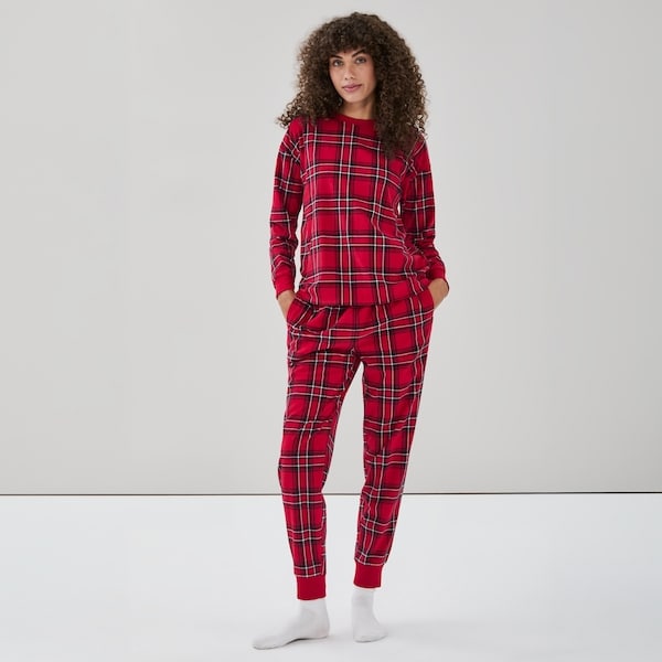 Joe Fresh Microfleece Holiday Sleep Set 1 ea, $35.00/1ea