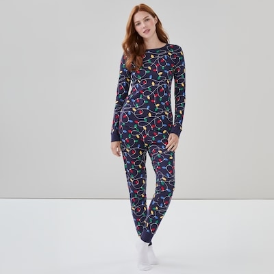 Ensemble pyjama des Fêtes - Marine
