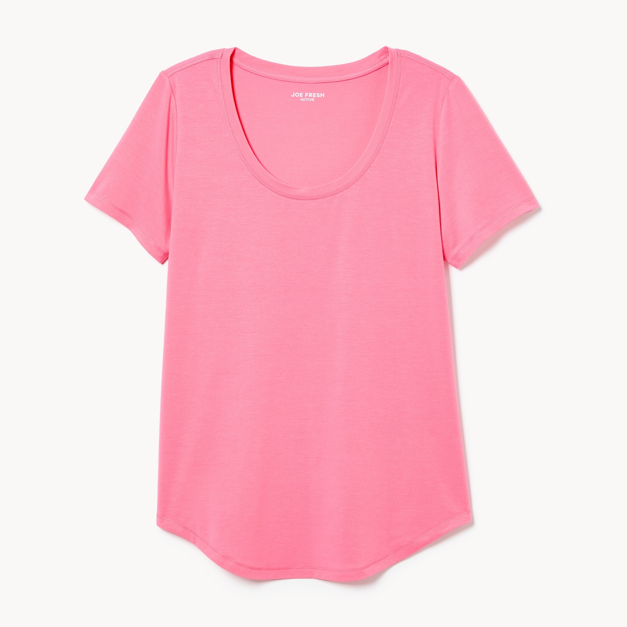 Active Scoop Neck T-Shirt