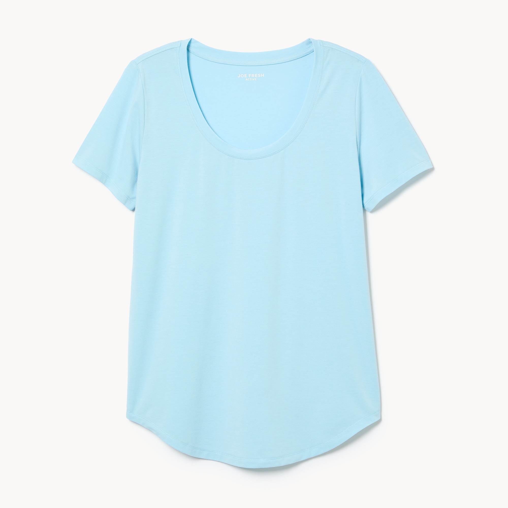 Active Scoop Neck T-Shirt