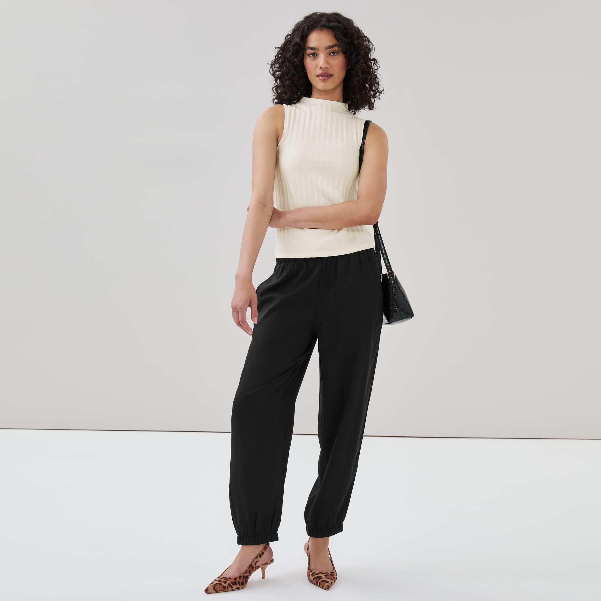 Funnel Neck Top