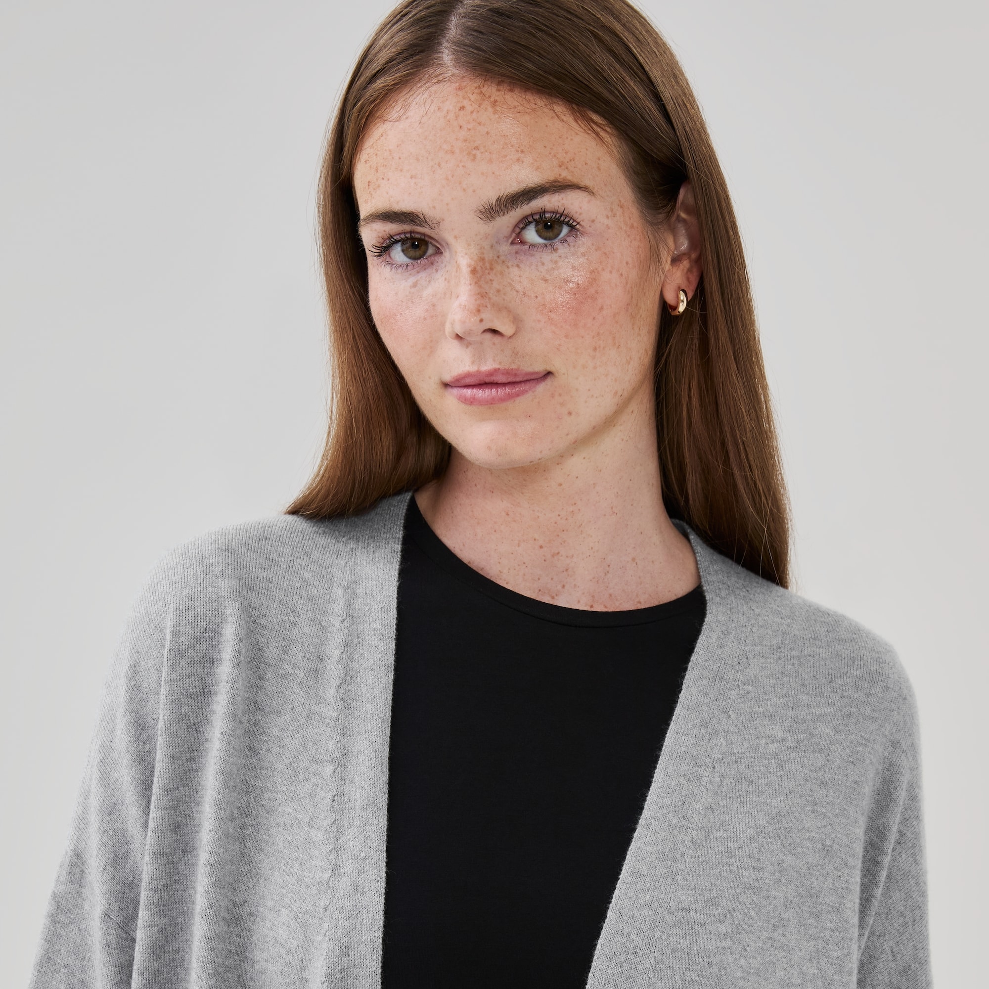 Cotton Cashmere Blend Cardigan