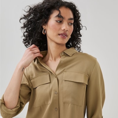 Joe Fresh Long Sleeve Utility Shirt 1 ea, $39.00/1ea