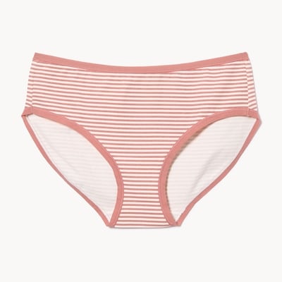 Culotte à taille basse rayée - Imprimé 1