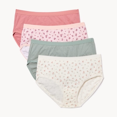 Joe Fresh Ensemble de 4 culottes en coton biologique 1 ea, 16,00 $/1ch
